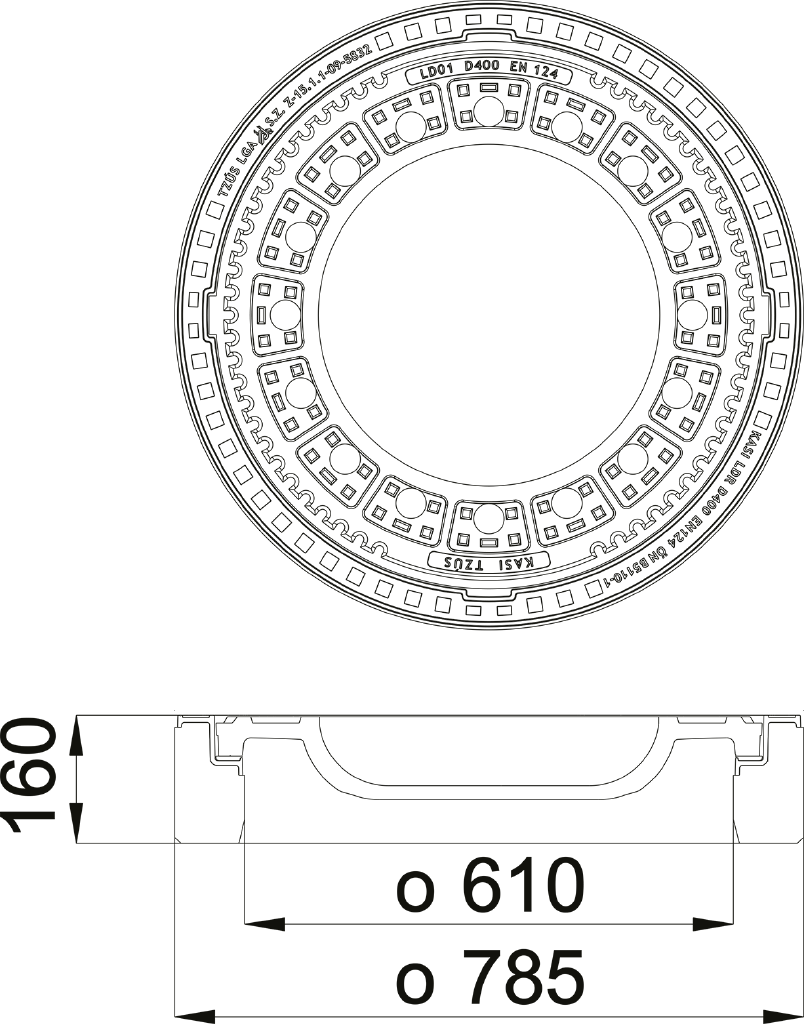 Właz KDA01