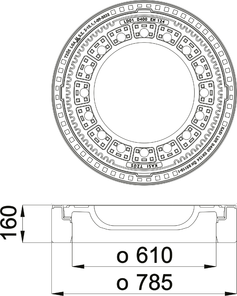 Właz KDB20