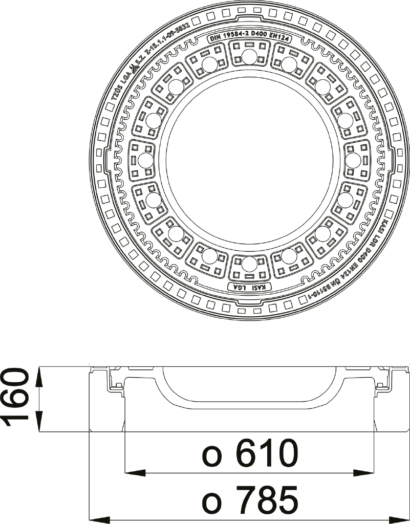 Właz KDB21