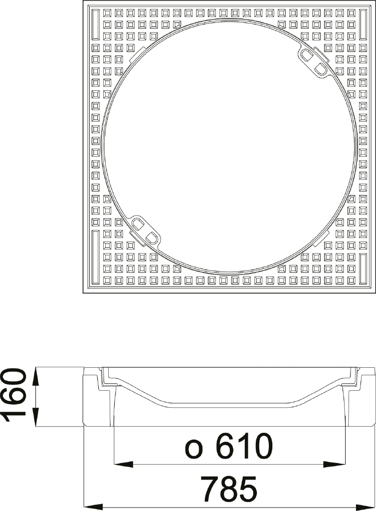 Właz KDC22
