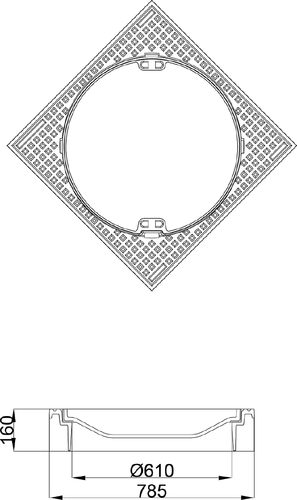 Właz KDC62