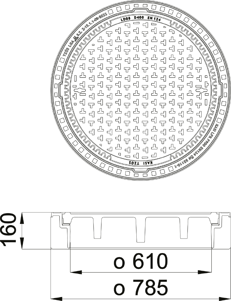 Właz KDT08