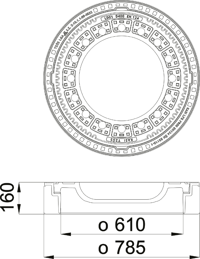 Właz KDT20