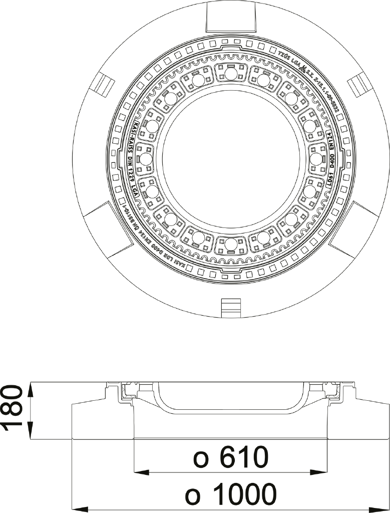 Właz KDI61