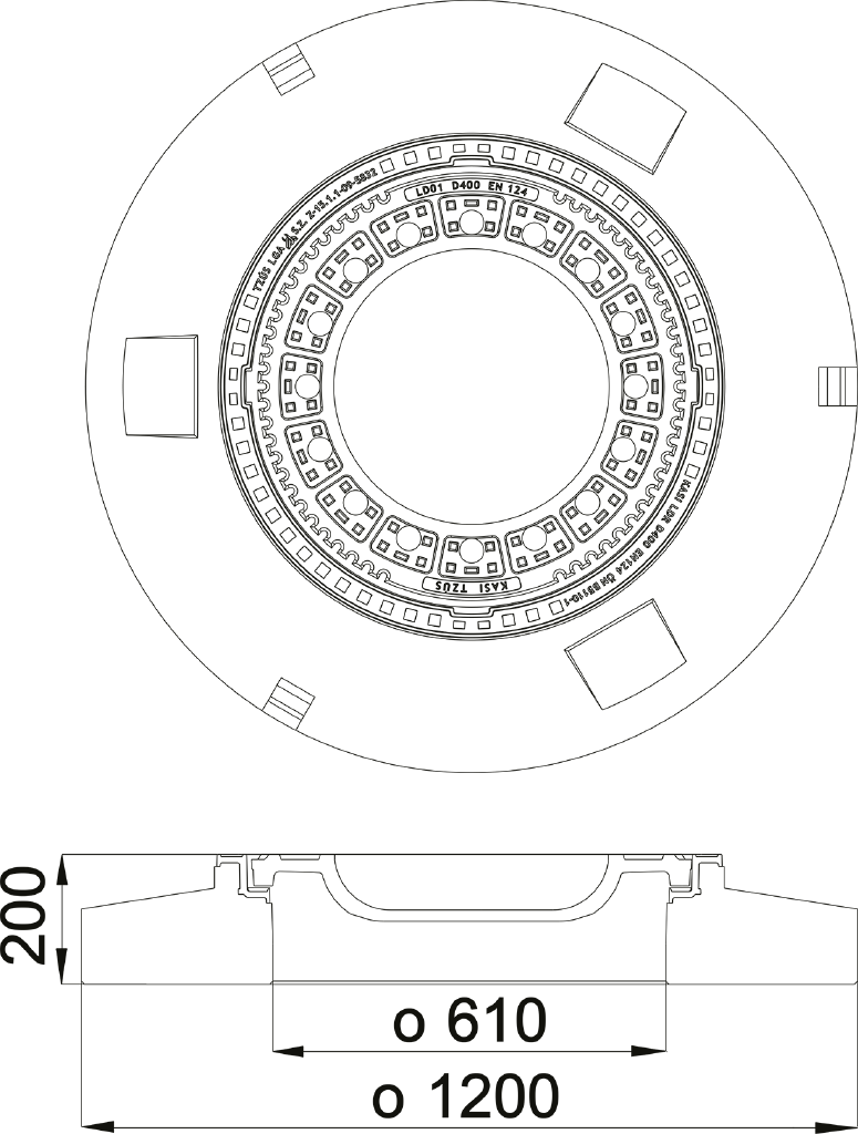 Właz KDH20