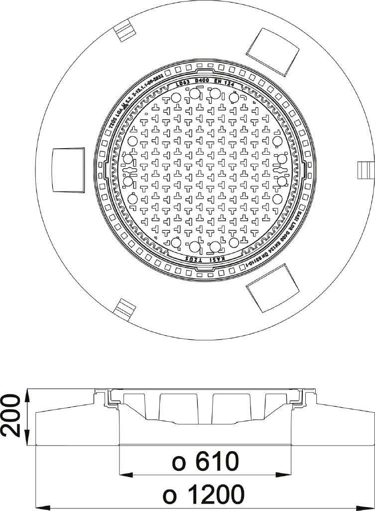 Właz KDH63