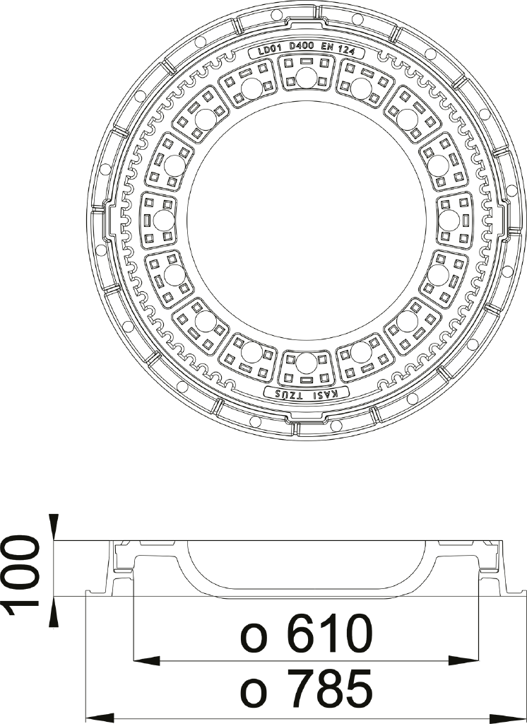 Właz KDL20
