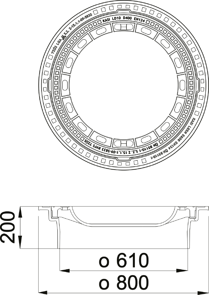 Właz KDN10