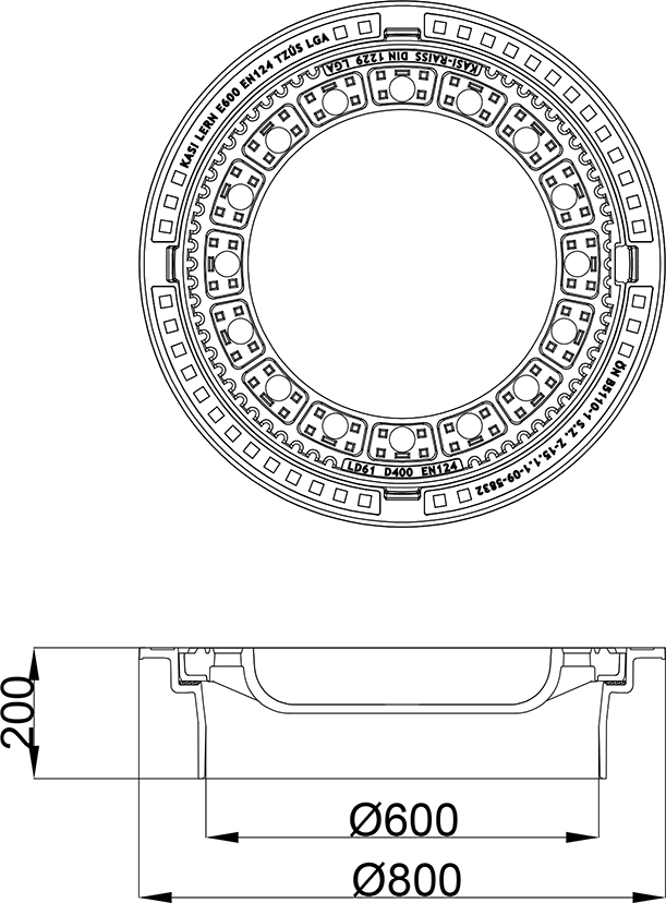 Właz KDN61