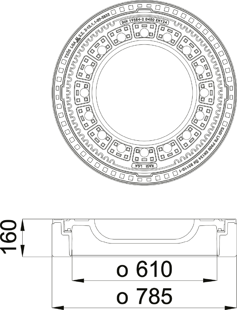 Właz KDTE21