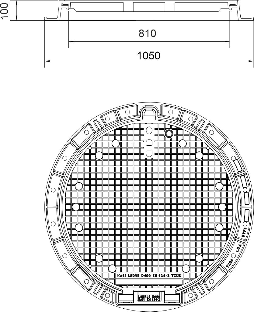 Właz K8DL96C