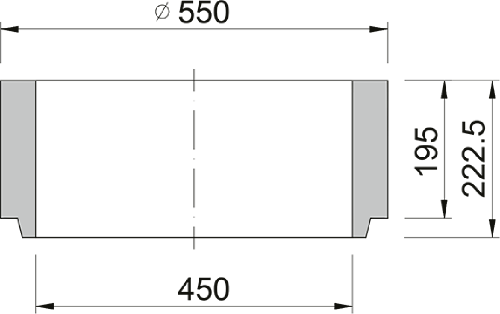 Wpust uliczny BU45C