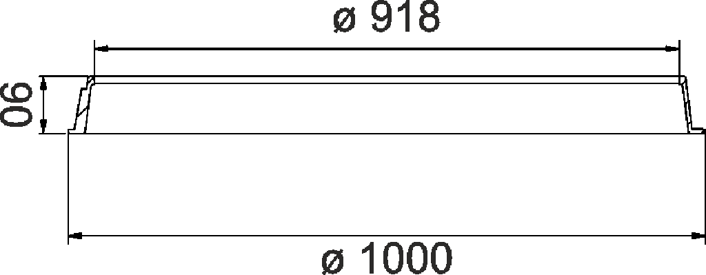 Żeliwny adapter L8ERNNC