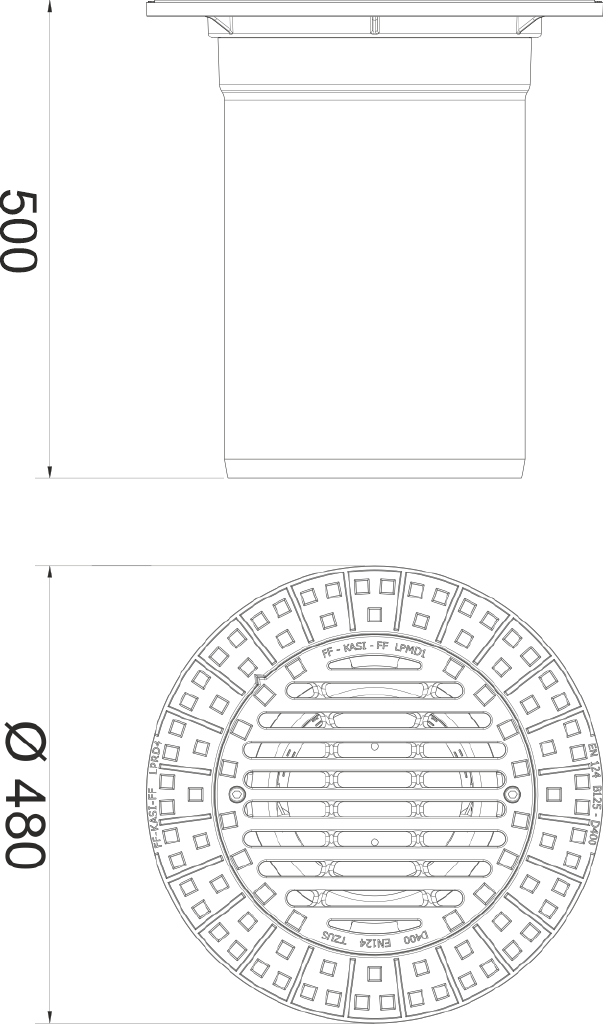 Właz KDPM50