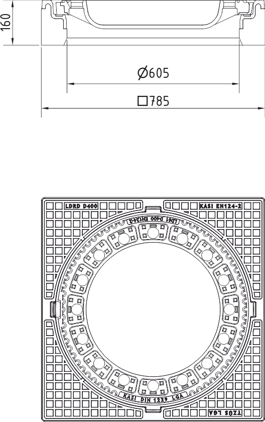 Właz KDD61