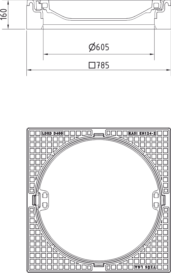 Właz KDD62