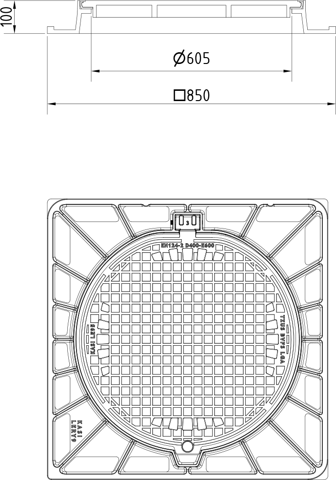Właz KEY98