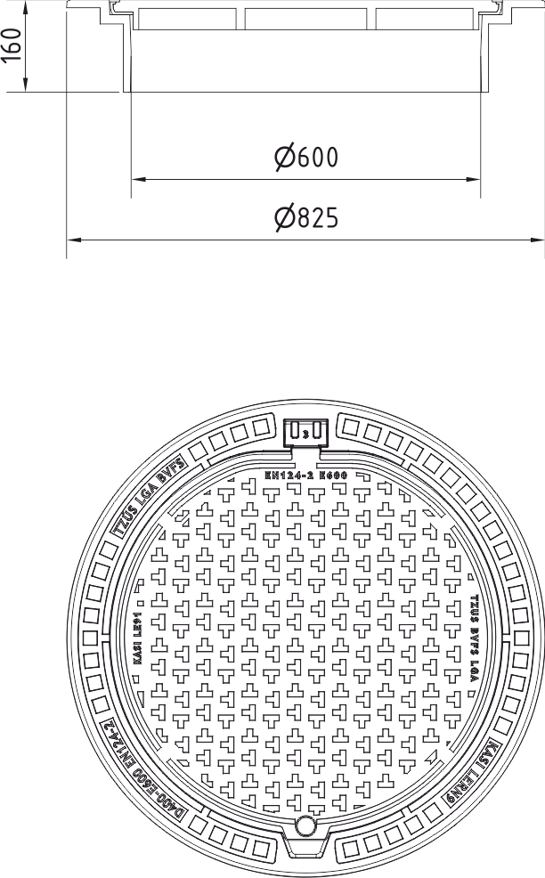 Właz KENH93