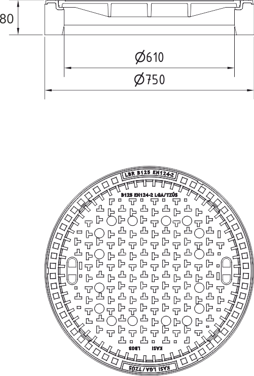 Właz KBB804C